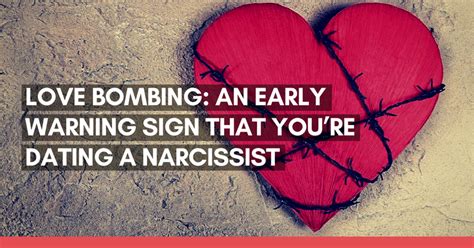dating narcissist love bombing